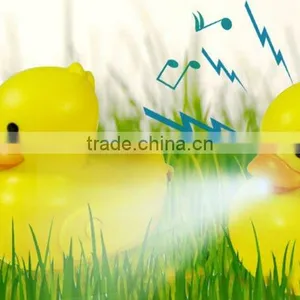 Duck Shaped LED Light Keychain Promotion Gift Printing Logo thumbnail-1