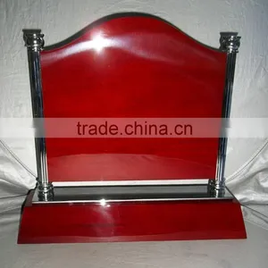 Wholesale Custom High Glossy Finish Wood Plaque Blank/Trophies Custom Wood Award For Gifts JKC-021 thumbnail-2