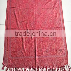 New Design Winter Women's Pashmina Stole Scarves Long Printed Shawls thumbnail-6