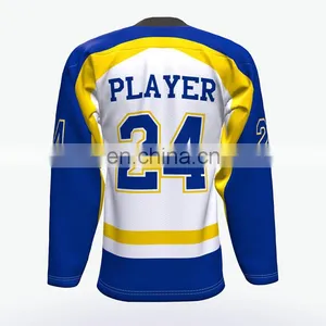 Custom Sublimation Pullover Ice Hockey Wear thumbnail-5