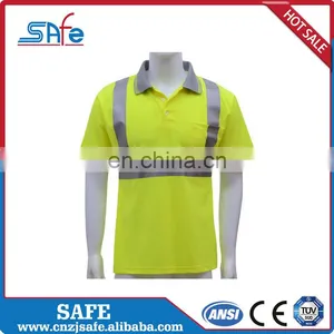 High Visibility Work Safety POLO Shirts thumbnail-2