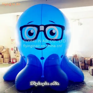 Customized Cartoons Inflatable Octopus for Shop and Event Decoration thumbnail-1