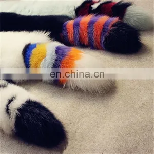 Long Style Wholesale Cheap Good Material Fox Fur Scarf 2016 Women thumbnail-6