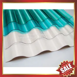 Corrugated pc Sheeting,polycarbonate Corrugated Sheeting,roofing Corrugated Sheet-great Greenhouse and Building Cover! thumbnail-3
