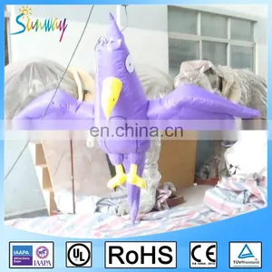 Customized Giant Hanging Purple Inflatable Parrot Bird For Advertising Or Decoration thumbnail-6