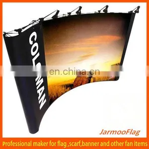 3*3m Pop up Curved Advertising Exhibition Stand thumbnail-1