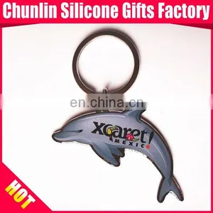 Dolphin Zinc Metal Keychains thumbnail-1