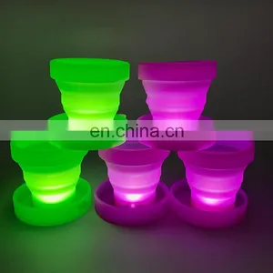 2018 Hot Sales Camping Cup & Home Glass Led Flashing Cup thumbnail-3