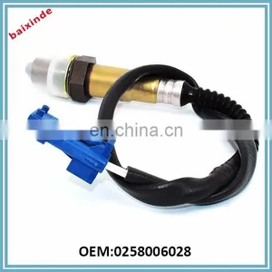 High Standard BAIXINDE 4 Wires Oxygen Sensor OEM 0258006028 for FIAT PEUGEOT CITROEN thumbnail-1