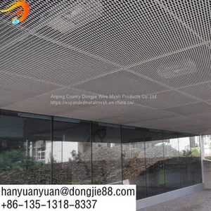 Building Expanded Metal Mesh Ceiling thumbnail-5