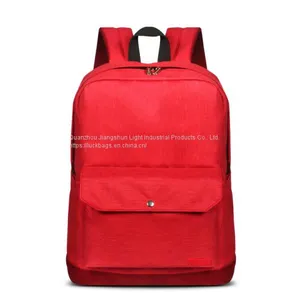 New Models Brief Pure Color Kids 20L Preppy Canvas School Bag for Teenagers thumbnail-2