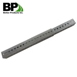 All Kinds of Colors Powder Coated Perforative Metal Square Tube Sign Post thumbnail-2