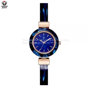 XINBOQIN Supplier Custom Brand Luxury Ladies Luxury Japan Movement PC21 Quartz Acetate Watch thumbnail-3