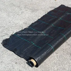 Plastic Woven Weed Mat PP Ground Cover PP Ground Mulching Netting thumbnail-4