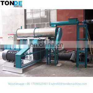 Small Size Cheap Floating Fish Feed Pellet Machine / Animal Fish Feed Pellet Processing Extruder Machine thumbnail-3