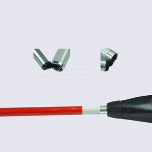Foldable Multifunctional White GPS Ultrasonic Aluminum Blind Walking Cane Walking Stick thumbnail-3
