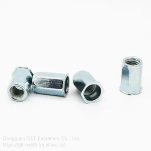 Pop Rivet Nut m6 Hex Flat Head Rivet Nut thumbnail-1