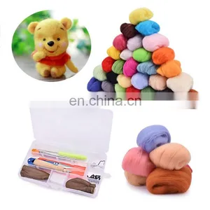 DIY Wool Roving Top Needled Merino Wool Felt thumbnail-4