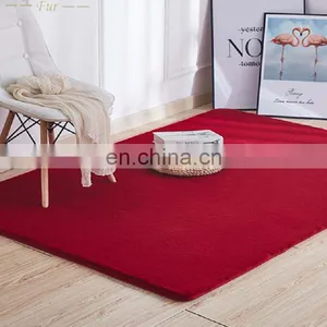 Eco Soft Polyester Rabbit Fake Fur Floor Rug thumbnail-1