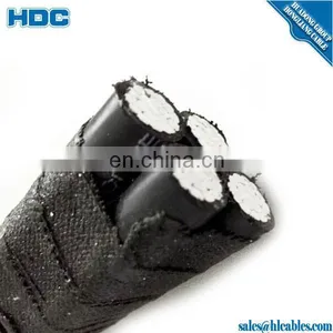 ABC Cable 16mm2 25mm2 35mm2 50mm2 70mm2 95mm2 120mm2 Xlpe Insulation Aluminum Duplex ,Triplex,Quadruplex Aerial Bundled Cable thumbnail-2