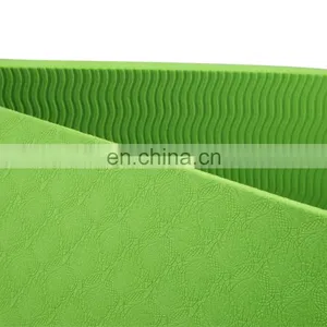SGS REACH Confirm Non Slip Custom Print ECO PVC TPE CORK RUBBER Yoga Mat thumbnail-6