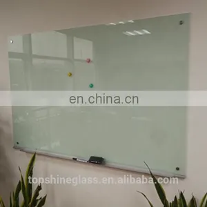Dongguan Factory Direct Tempered White Spray Glass Marking Board thumbnail-6