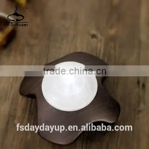 220ml Car Air Purifier Mini Silence Ultrasonic Humidifier Woodgrain Diffuser GX-08K thumbnail-1