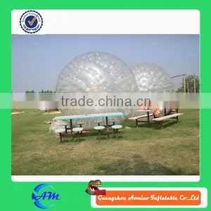 Durable TPU or PVC 1.0mm Material Grass Zorb Ball for Sale Aqua Zorbing Ball thumbnail-1