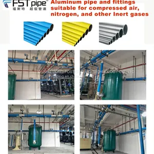 Fast Easy to Installate Energy Saving Compressed Air Aluminum Alloy Pipe for FSTpipe thumbnail-5