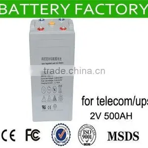 3 Warranty Rechargeable Solar Battery 2v 500ah Battery Quality Choice thumbnail-1