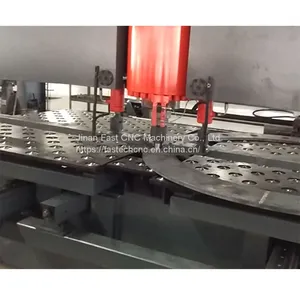 Jinan FAST Customized Ganty Type CNC Steel Plate Hole Punching Marking Machine CJ4018 With Big Table Size thumbnail-2