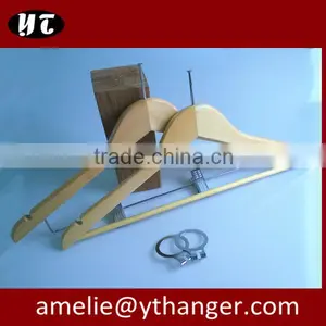 Security Hangers Anti Theft Wooden Hanger for Hotel thumbnail-1