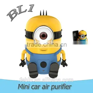 Mini Degerming Car Air Purifier/table Air Ionizer thumbnail-1