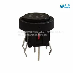 Push On off Illuminated Tact Button Switches thumbnail-2