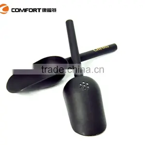 Black Plastic Mini Ice Bucket Scoop thumbnail-2