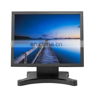 Supermarket Open Frame Industrial Iron Shell 15 Inch All in One Touch Screen Monitor thumbnail-1