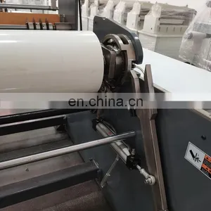 Factory Cloth Nonwoven Fabric Roll Slitting Rewinding Machine thumbnail-2