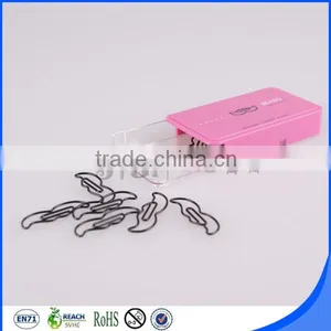 PP Box Package With Logo Imprinted Custom Metal Spring Clip as Gift thumbnail-1