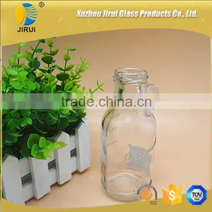 Glass Wine Bottle With Small Handle thumbnail-2