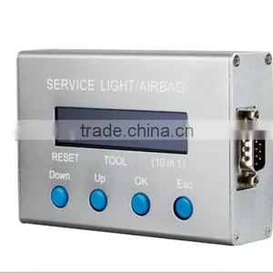 Car/vehicle Diagnosis Universal 10 in 1 Service Light & Airbag Crash Data Reset Tool thumbnail-1