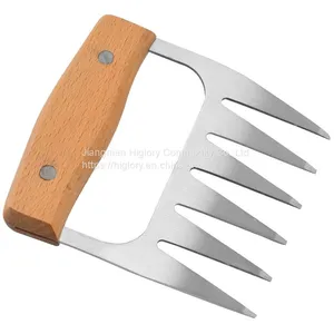 2pcs Barbecue Accessories Heat-resistant Thickening Food Grade Pork Chopper Claw Bear Claw thumbnail-1