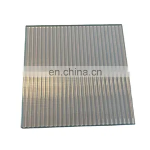 Ribbed Laminated Tempered Glass Fluted Laminated Glass 5+5mm or 6+6mm thumbnail-1