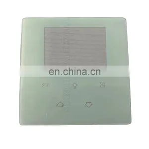 2021 High Quality Custom Printing Screen Printing Toughened Glass for Home Appliances Glass Plate Can be Customized thumbnail-3