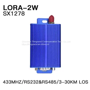 433mhz 2w Radio Lora Transmitter Module Ttl Rs485 Rs232 Lora rf Module 433 Transceiver Lora Long Range Wireless Communication thumbnail-3