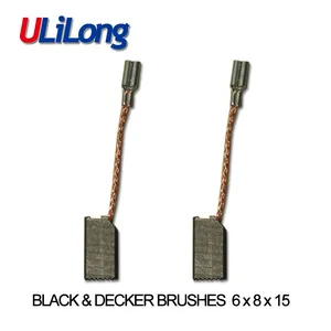 Black & Decker Carbon Brush Power Tool Replacement Parts Spare Part Carbon Brushes thumbnail-1