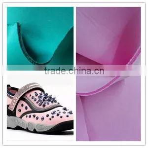 Knit Polyester Solid Dyed Scuba Fabric for Shoes Coat Sportswear thumbnail-4