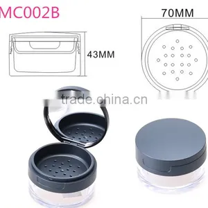 MC002B Loose Powder Jar,sifter Jar With Mirror thumbnail-1