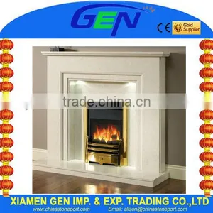Marble Corner Electric Fireplace thumbnail-1