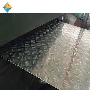 Embossed Aluminum Plate With Five Bar 1060,1050,1100,3003,5052,5754 thumbnail-2