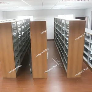 Compact Mobile Shelving for Libraries | High-Capacity Rolling Shelves thumbnail-5
